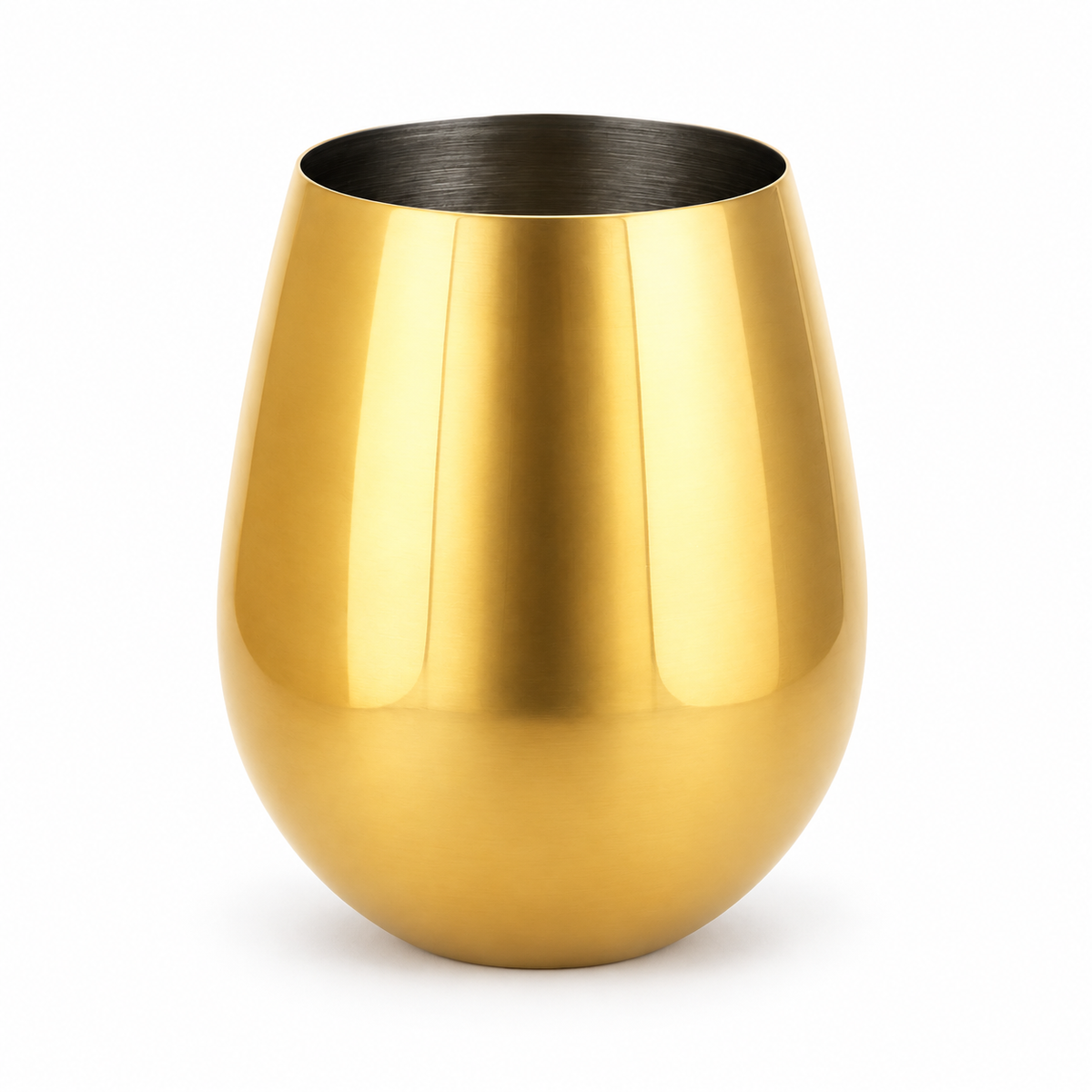 Stemless Wine Tumbler in Gold