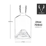 Mountain Crystal Liquor Decanter