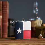 Texas Flag 6 oz Stainless Steel Flask