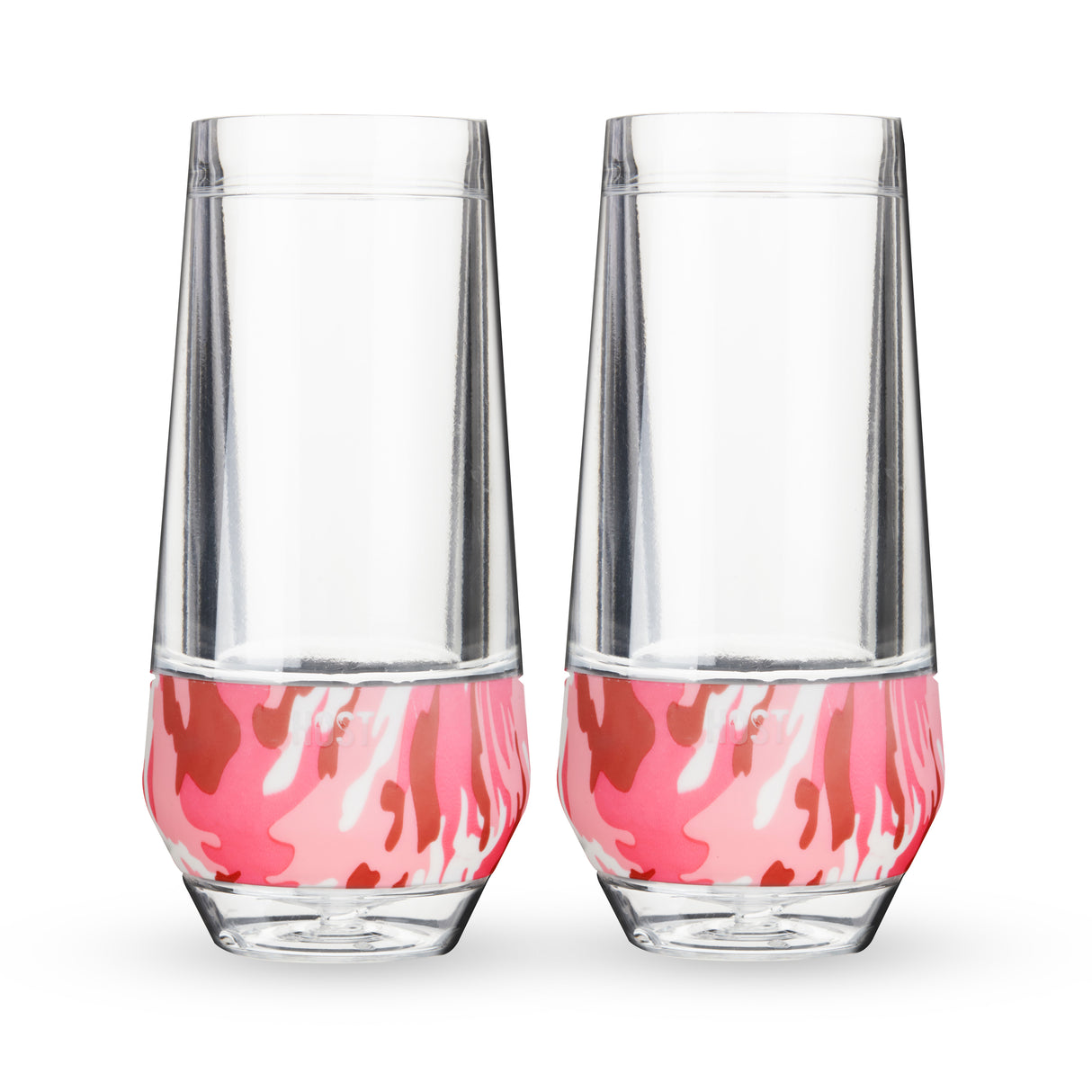 Champagne FREEZE Cooling Cup in Pink Camo, Set of 2