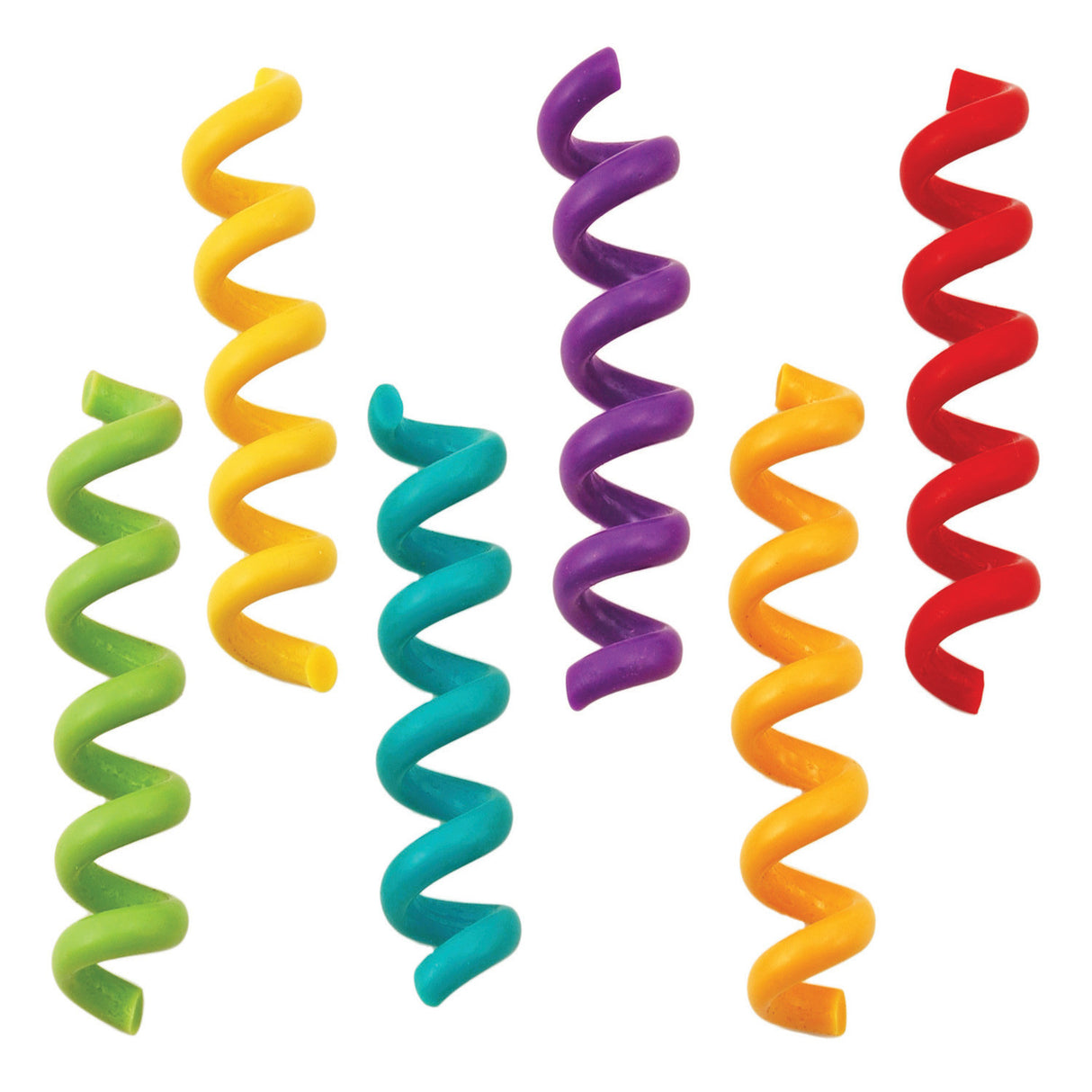 Stem Springs Silicone Wine Charms, Set of 6