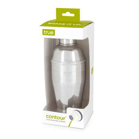 Contour 12 oz Cocktail Shaker in Stainless Steel