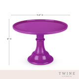 Melamine Cake Stand in Fuchsia