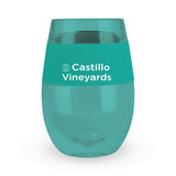 Wine FREEZE Cooling Cup in Tinted Green