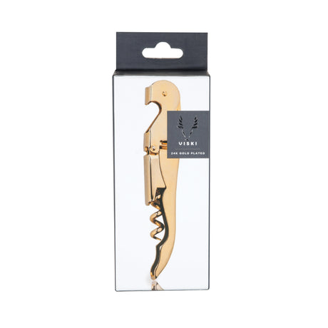 Belmont Signature Double Hinged Corkscrew in Gold