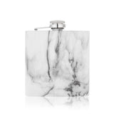 Trueflask 6 oz Stainless Steel Flask in Marble