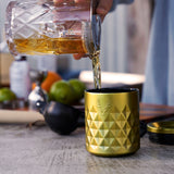 Paragon Stainless Steel Rocks Tumbler in Gold