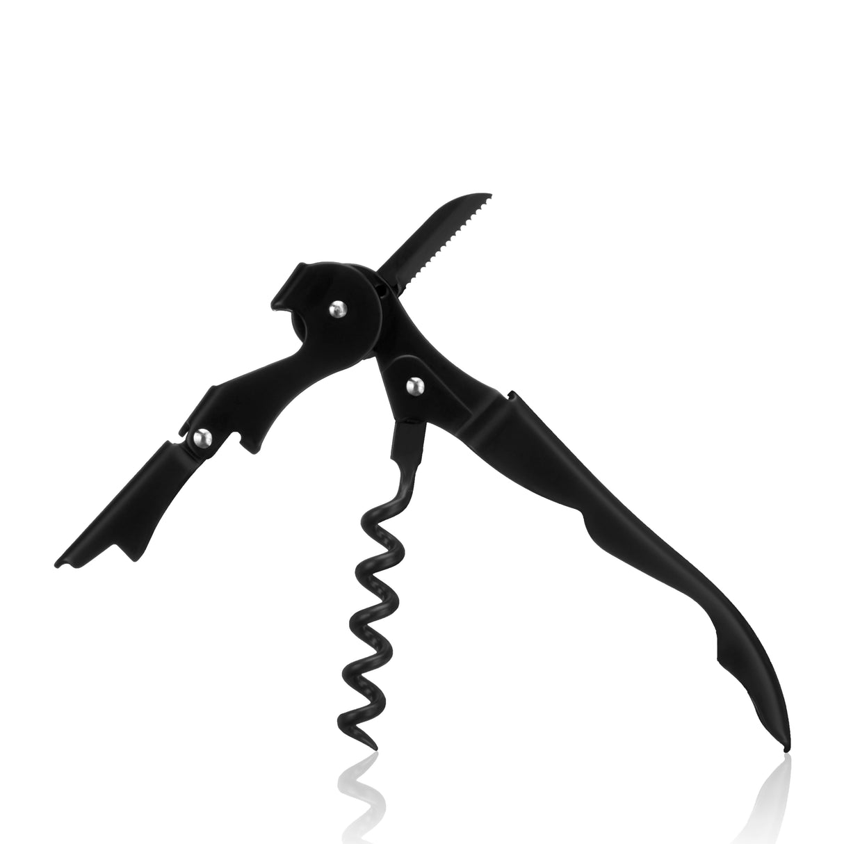 Truetap Waiter's Corkscrew in Full Matte Black, Bulk