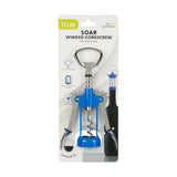 Soar Winged Corkscrew in Blue