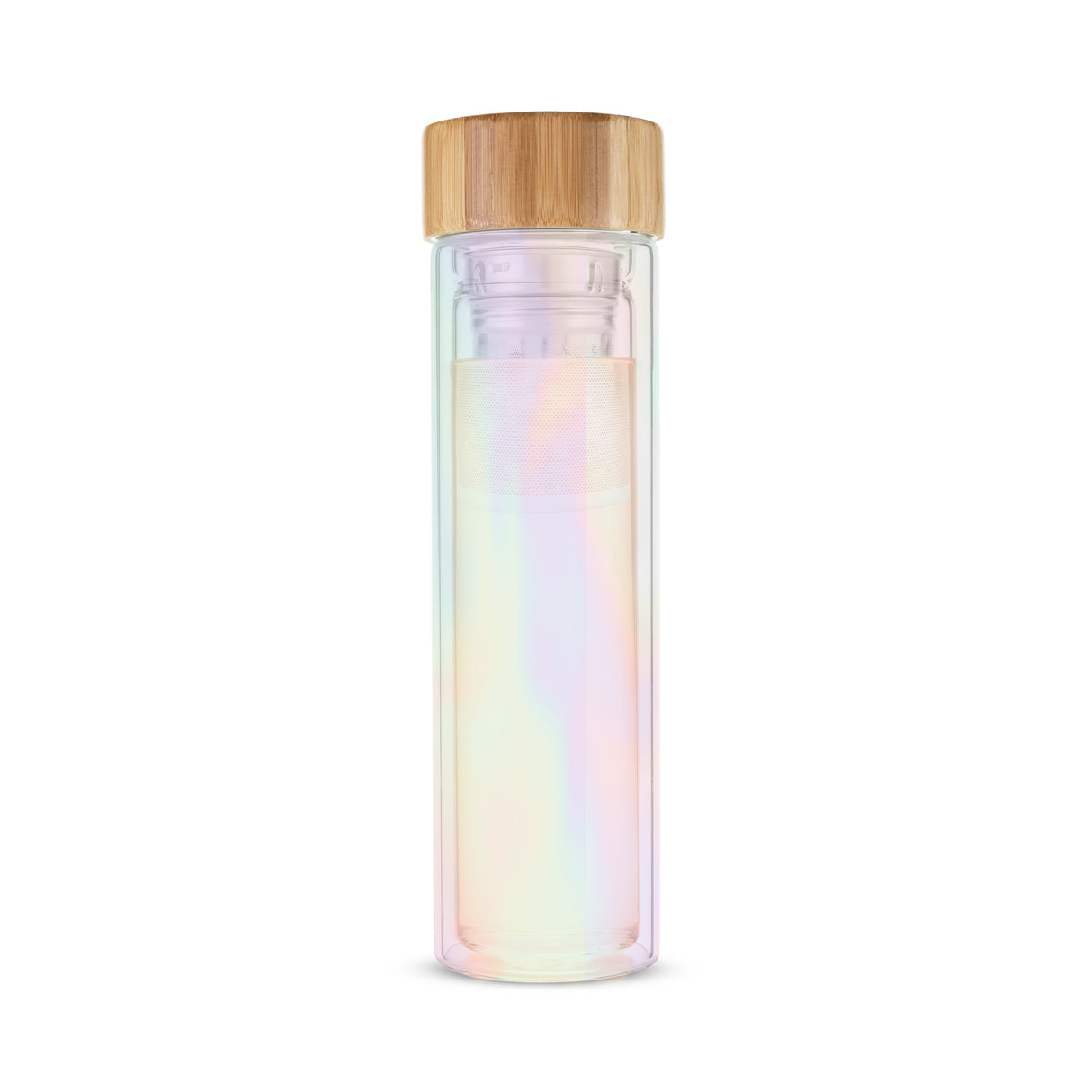 Blair Iridescent Glass Travel Infuser Mug