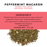 Peppermint Macaron Loose Leaf Tea Tin