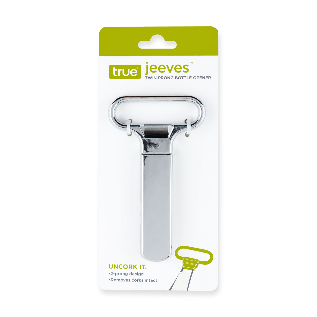 Jeeves Twin Prong Bottle Opener