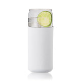 Slim Can Coozie Sleeve in White