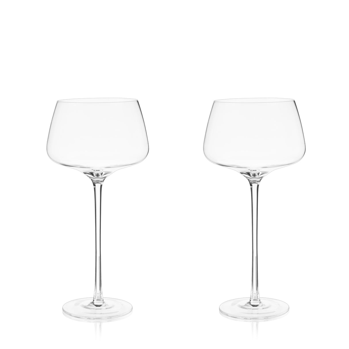 Raye Crystal Angled Amaro Spritz Glasses, Set of 2