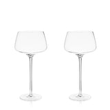 Raye Crystal Angled Amaro Spritz Glasses, Set of 2