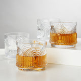 Beau Crystal Lowball Tumblers, Set of 4