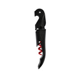 Truetap Waiter's Corkscrew in Matte Black & Red, Bulk