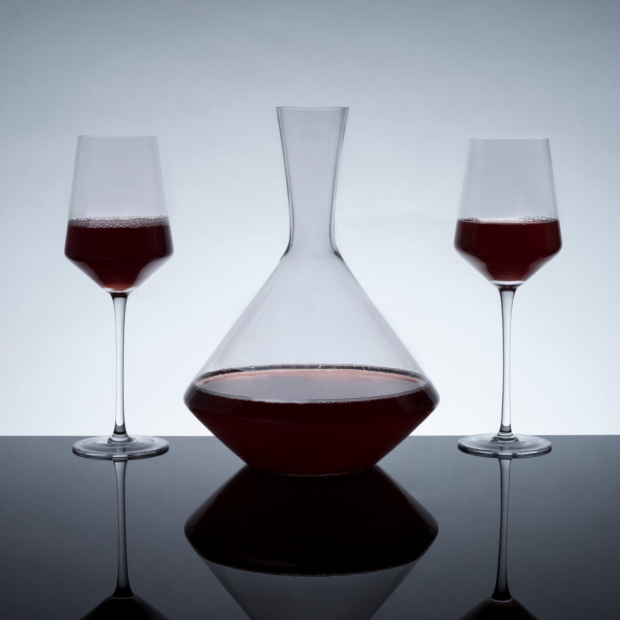 Raye Crystal Angled Wine Decanter