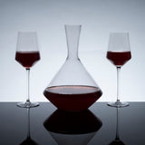 Raye Crystal Angled Wine Decanter