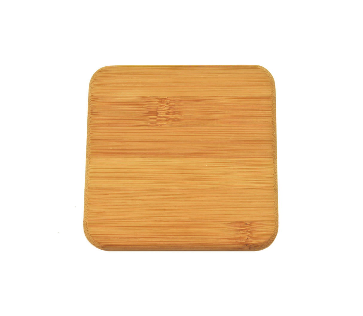 Stack Natural Bamboo Coasters, Set of 4