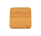 Stack Natural Bamboo Coasters, Set of 4