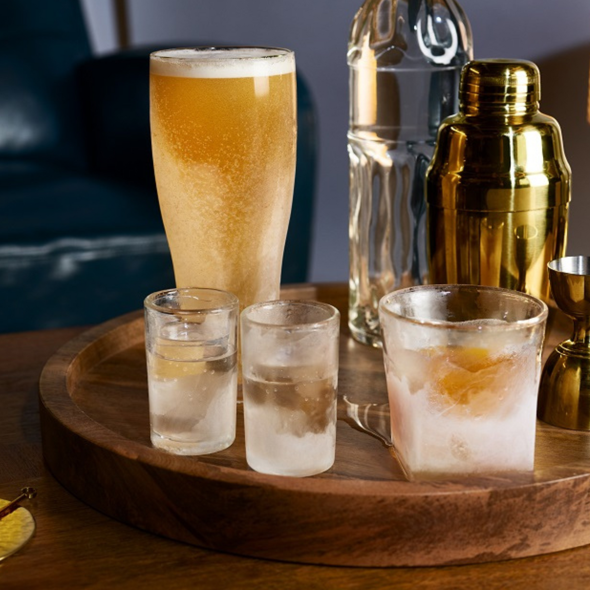 Glacier Double Walled Chilling Whiskey Glass