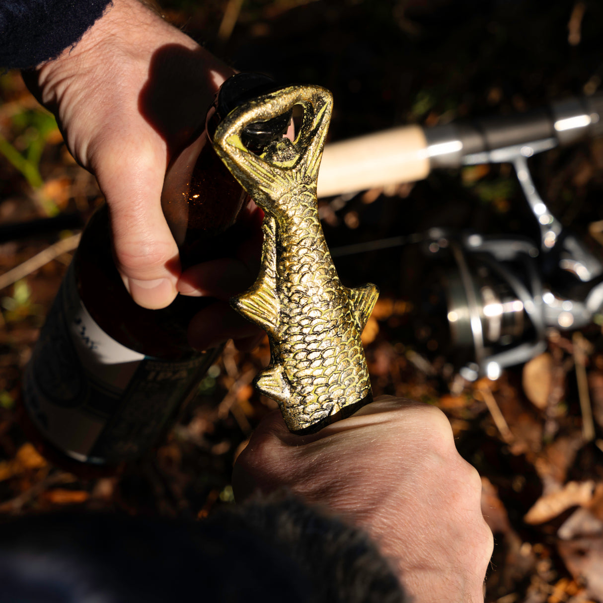 Cast Iron Fish Bottle Opener