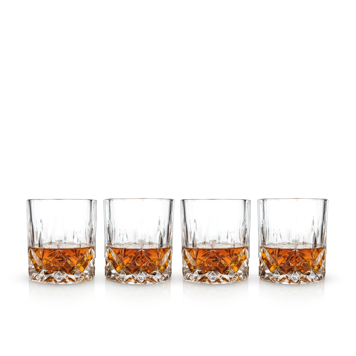 Admiral Crystal Tumblers, Set of 4