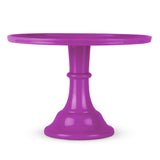 Melamine Cake Stand in Fuchsia