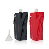 Savoy 6 oz Collapsible Flasks, Set of 2