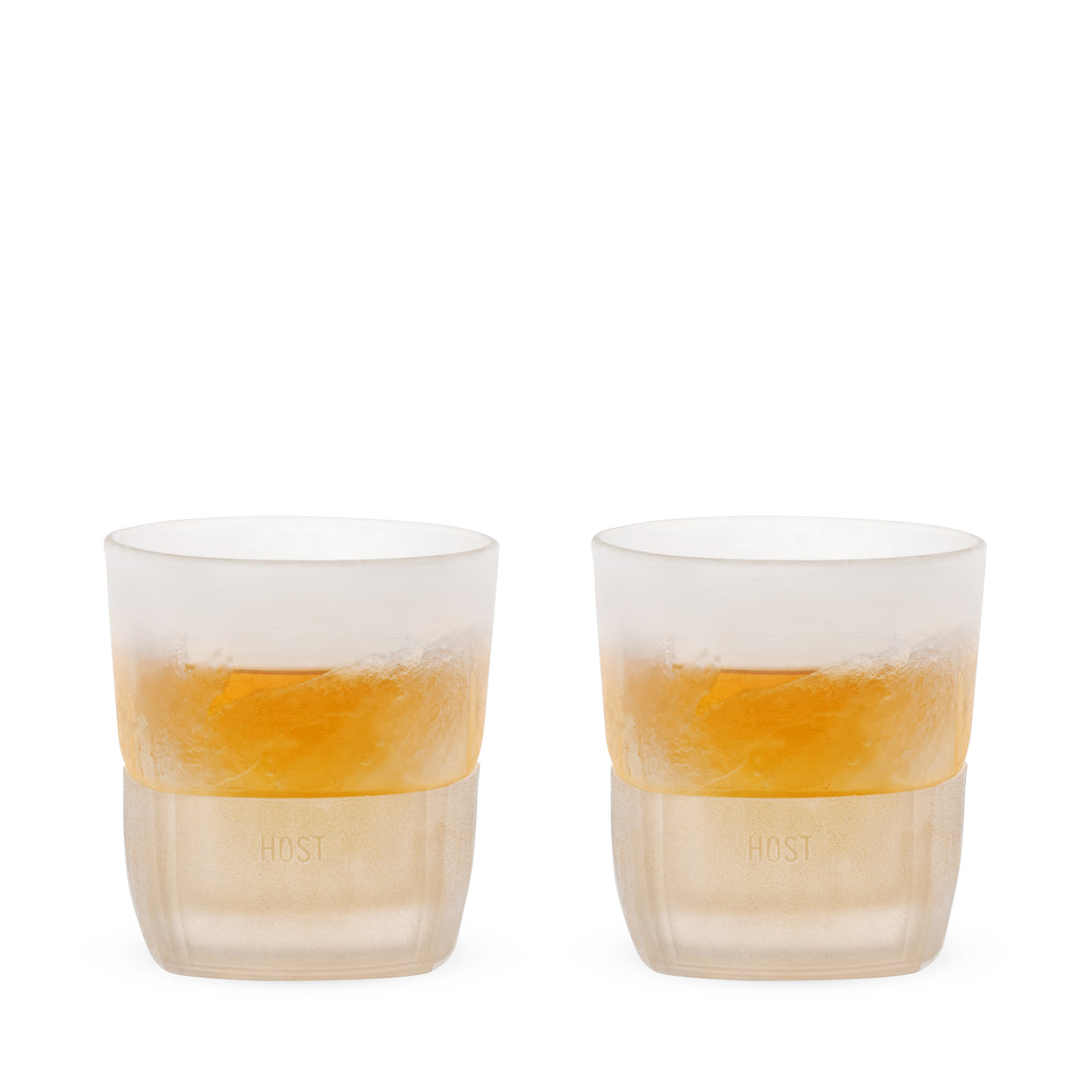 Glass FREEZE Whiskey Cooling Cup, Set of 2