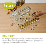 Blitz Shot Glass Chess Drinking Game