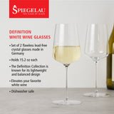 Definition White Wine Glass, Set of 2