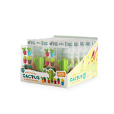 TrueZoo Cactus Silicone Bottle Stopper & Drink Marker Set