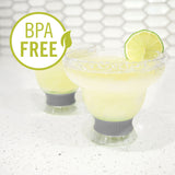 Margarita FREEZE Cooling Cup in Gray, Set of 2