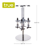 Liquor Tap 4-Bottle Liquor Dispenser Stand