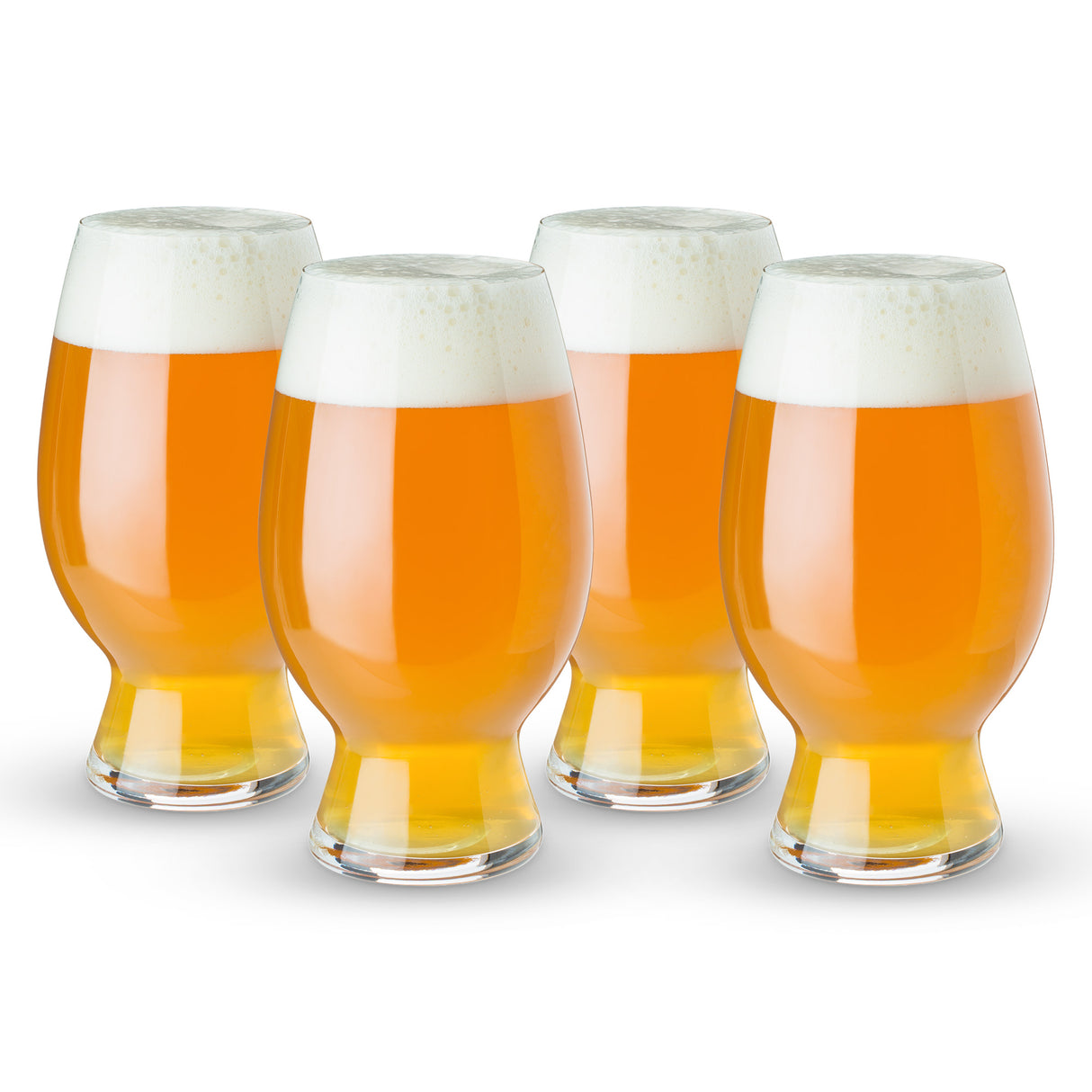 American Wheat Beer Glass, Set of 4