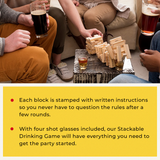 Savoy Stackable Drinking Game