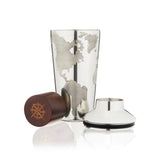 Globe Cocktail Shaker in Stainless Steel