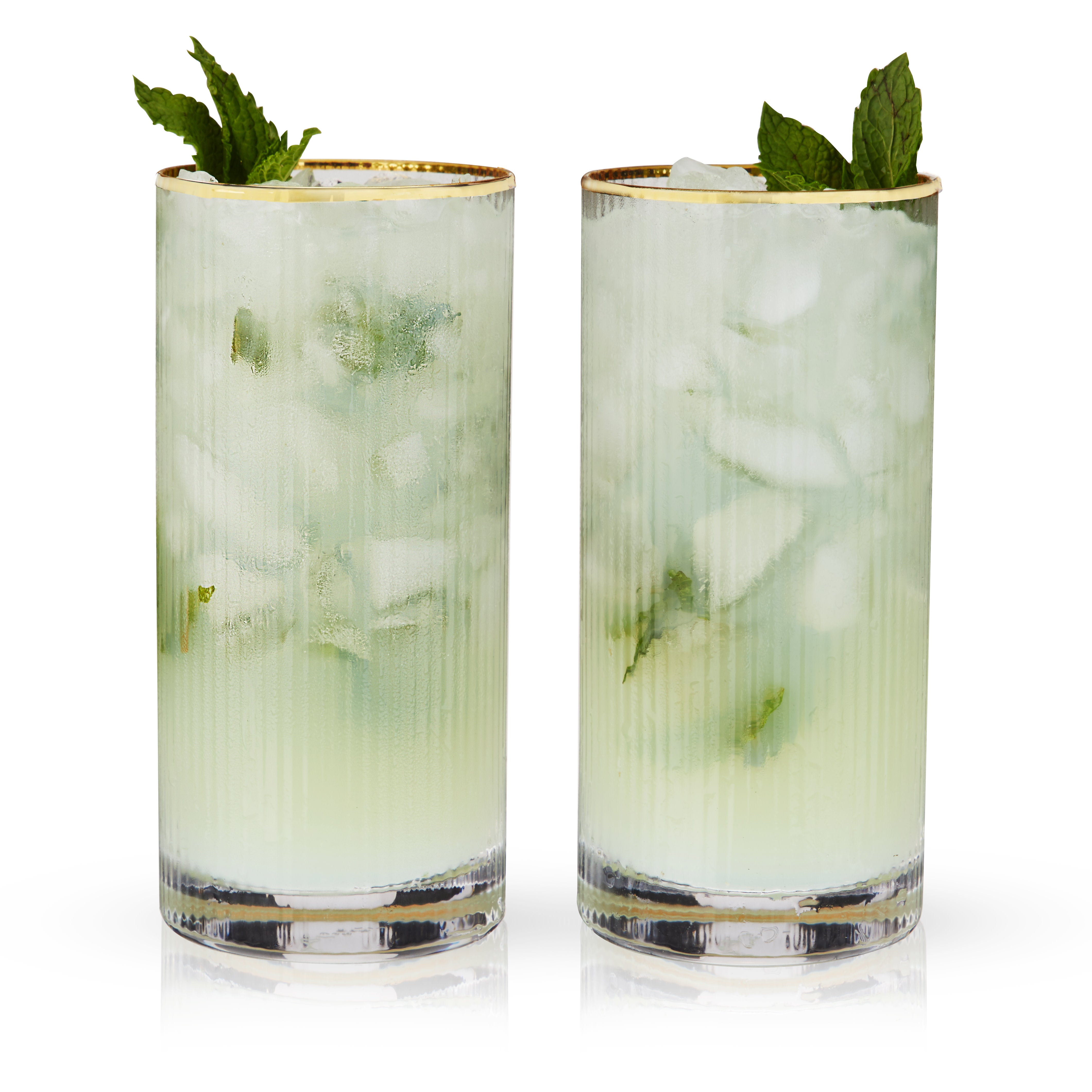 Viski Meridian Highball Glasses