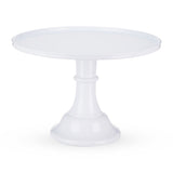 Melamine Cake Stand in White