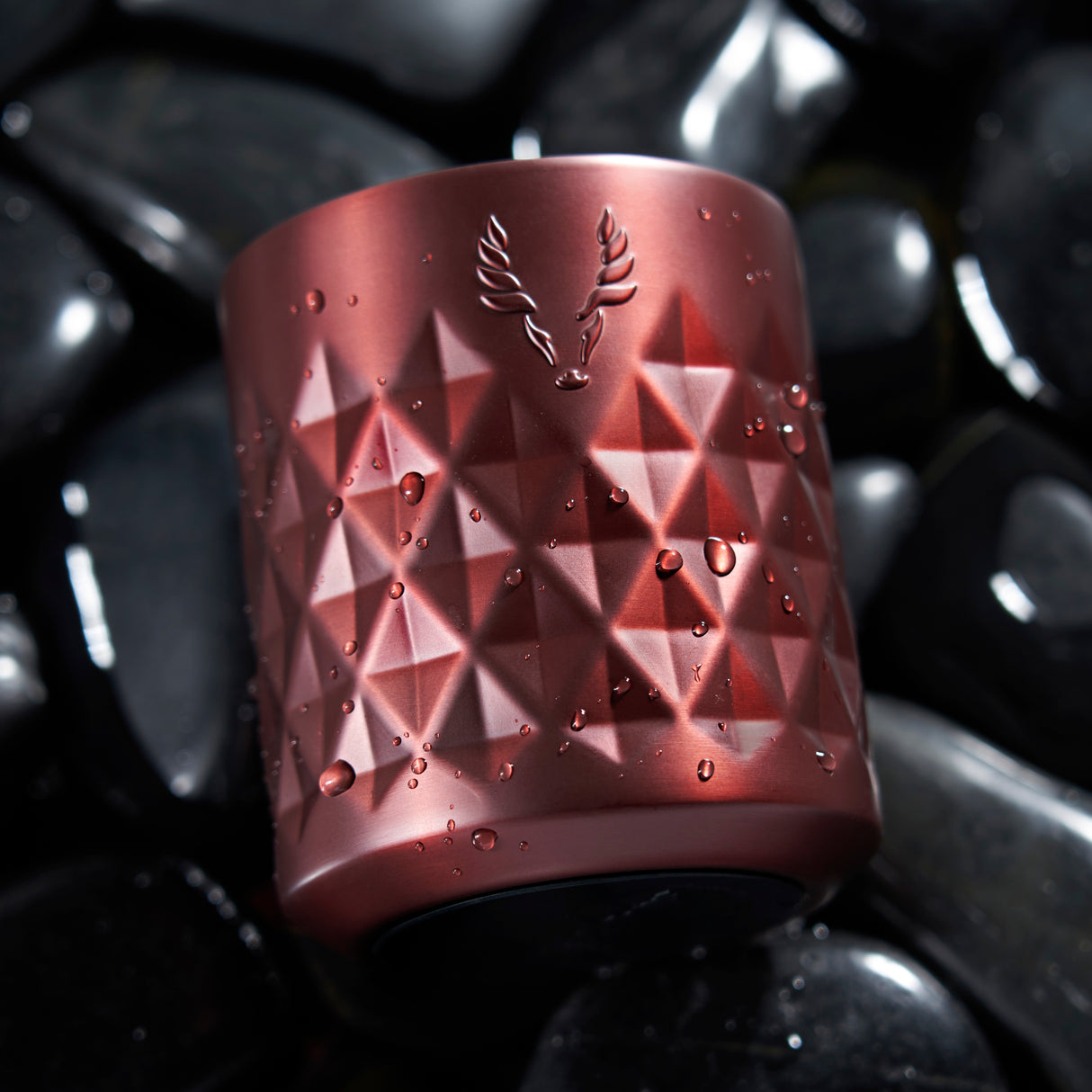 Paragon Stainless Steel Rocks Tumbler in Vintage Rose