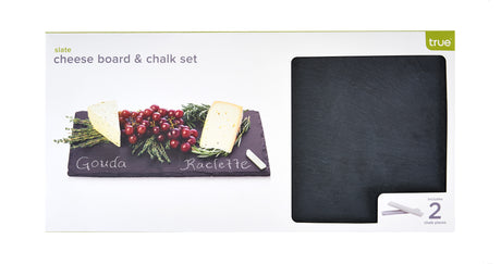 Slate Cheese Board & Chalk Set