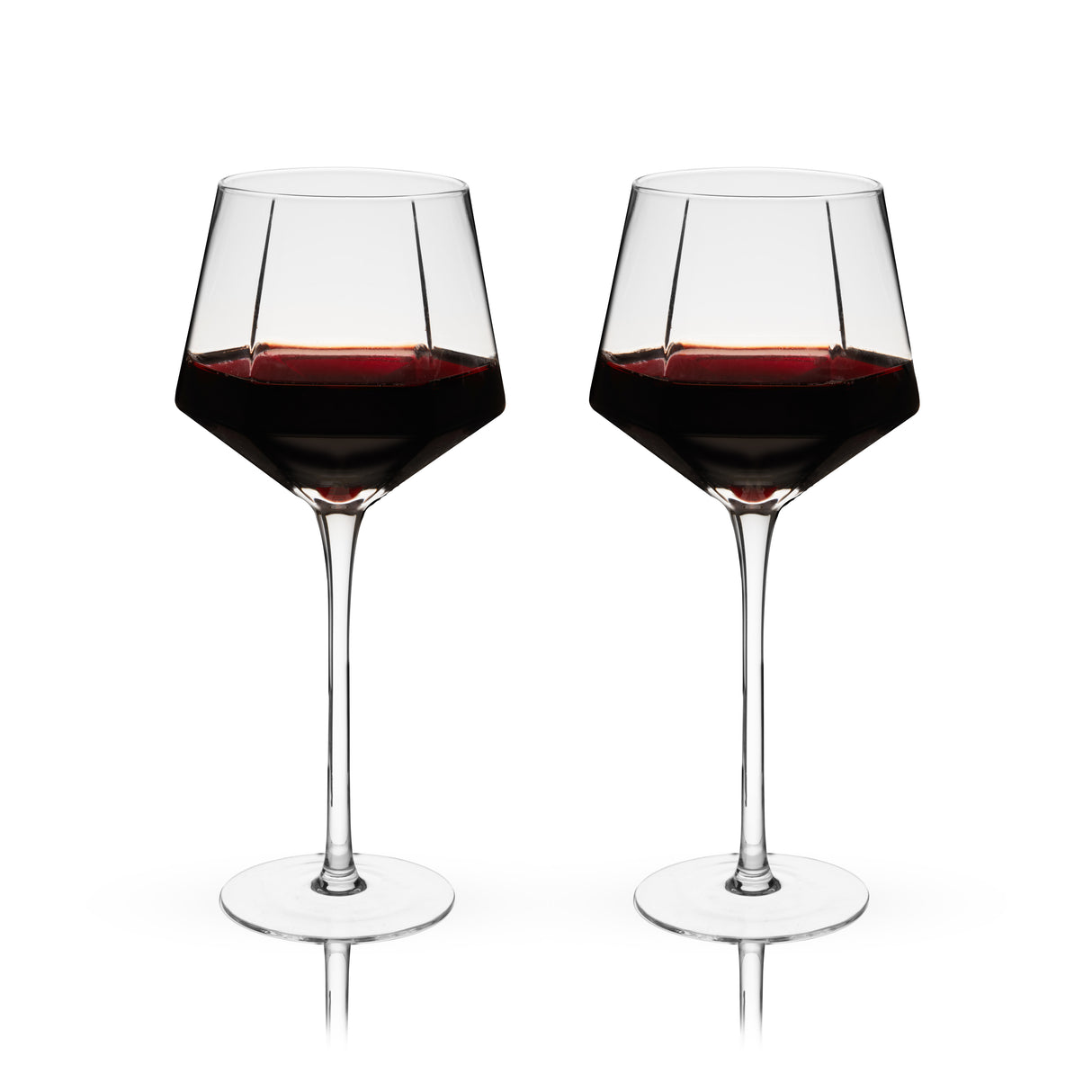 Seneca Crystal Wine Glasses, Set of 2