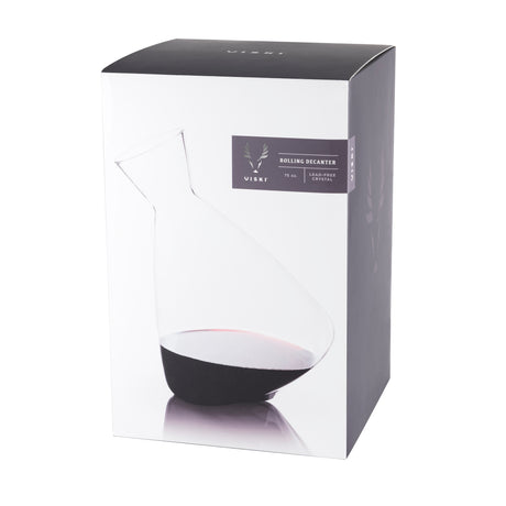 Rolling Crystal Wine Decanter