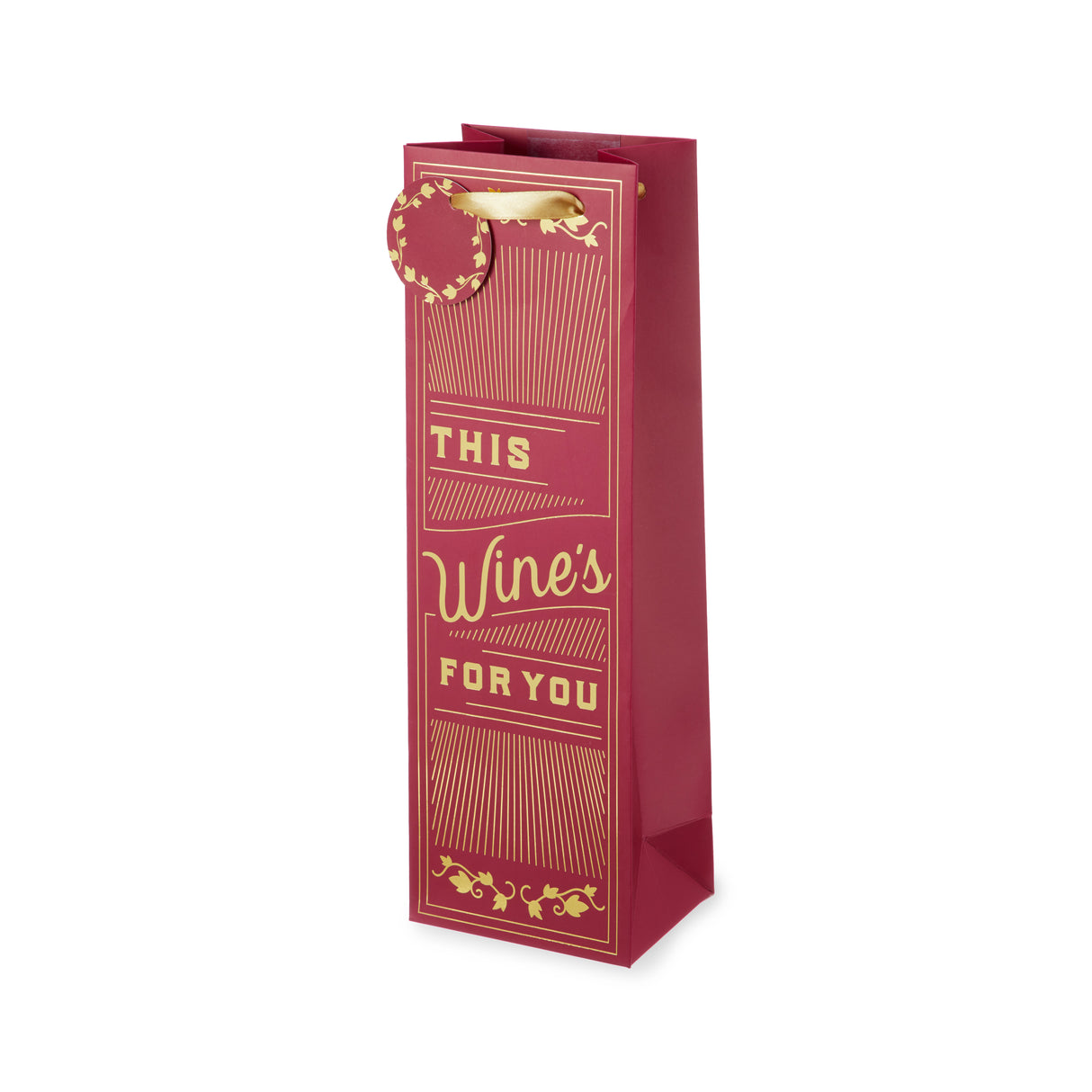 Wine For You Single Bottle Wine Bag