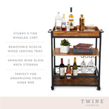 Modern Manor Bar Cart