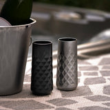 Paragon Stainless Steel Champagne Flute in Obsidian