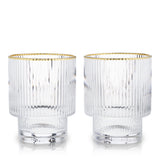 Meridian Crystal Tumblers, Set of 2