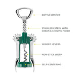 Soar Winged Corkscrew in Green